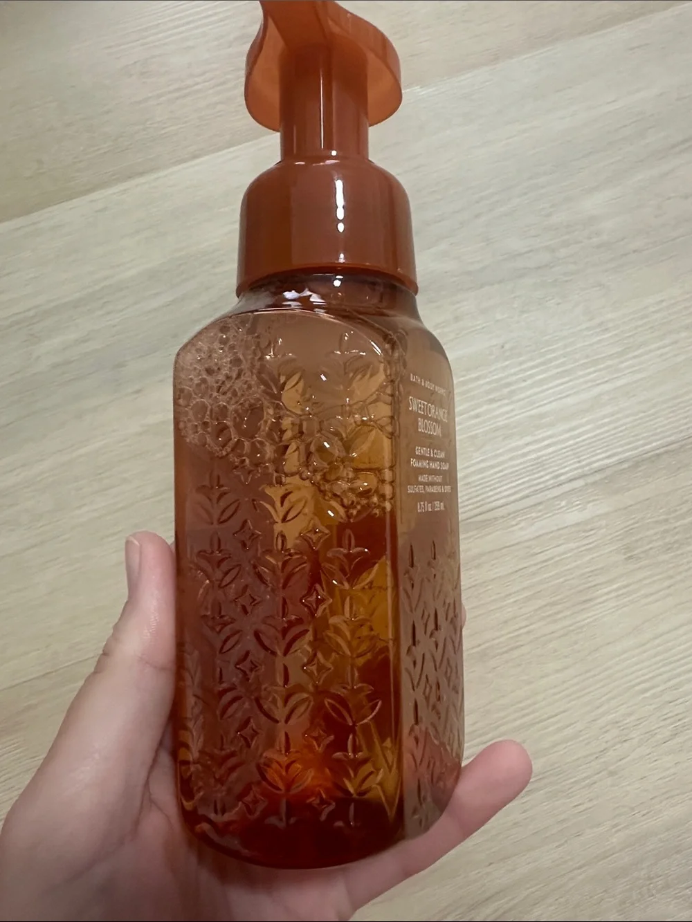 Sweet Orange Blossom Foaming Hand Soap